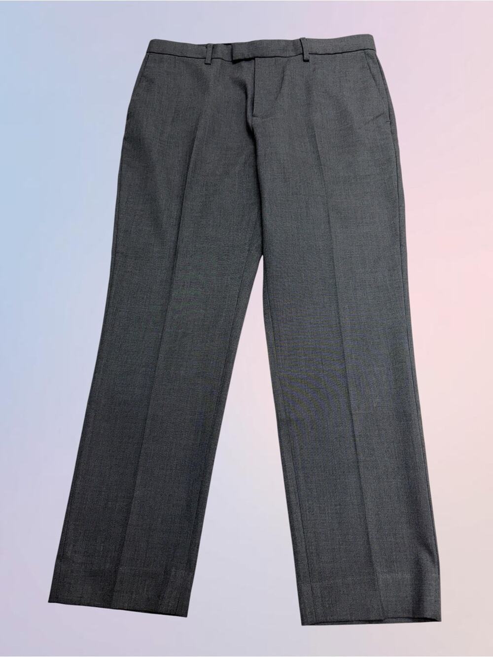 BANANA REPUBLIC Men’s 33 x 30 Gray TAILORED FIT Dress Pant